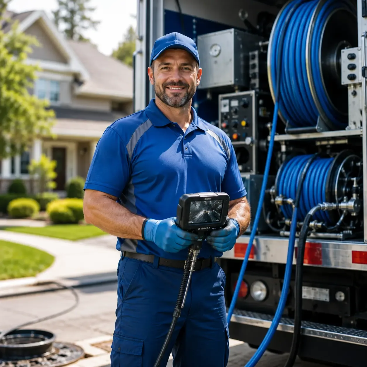 Local outdoor drain cleaning specialists in Chesterfield, MA